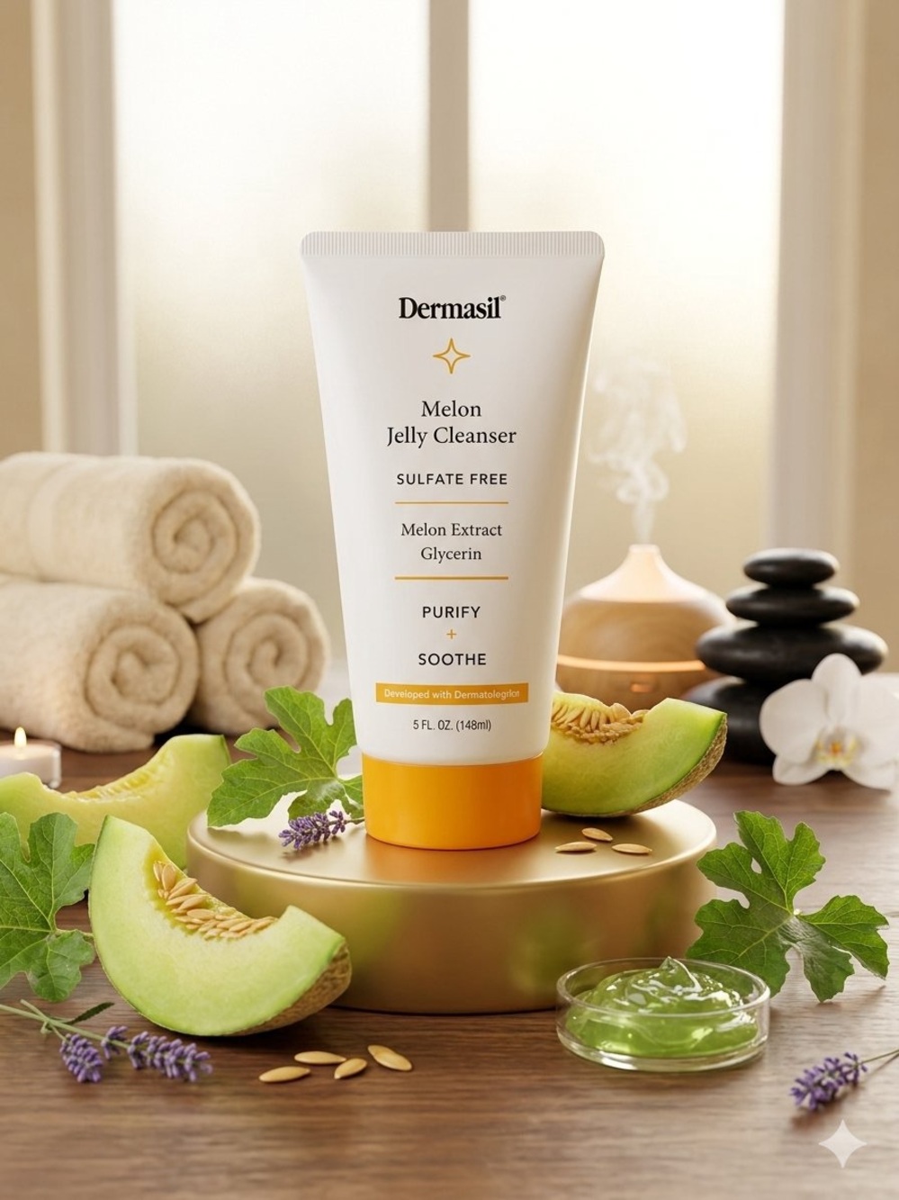 Dermasil Melon Jelly Cleanser 5 fl oz